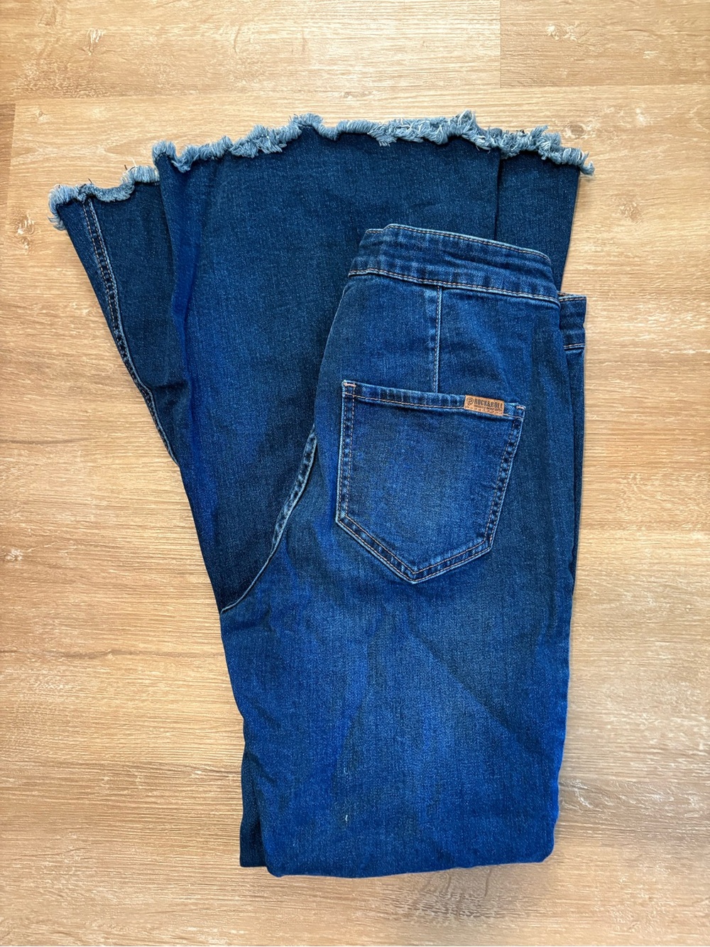 Rock and Roll Denim Women’s Bargain Button Bell Jeans